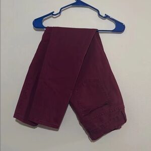 Crown & Ivy Deep Red Trousers